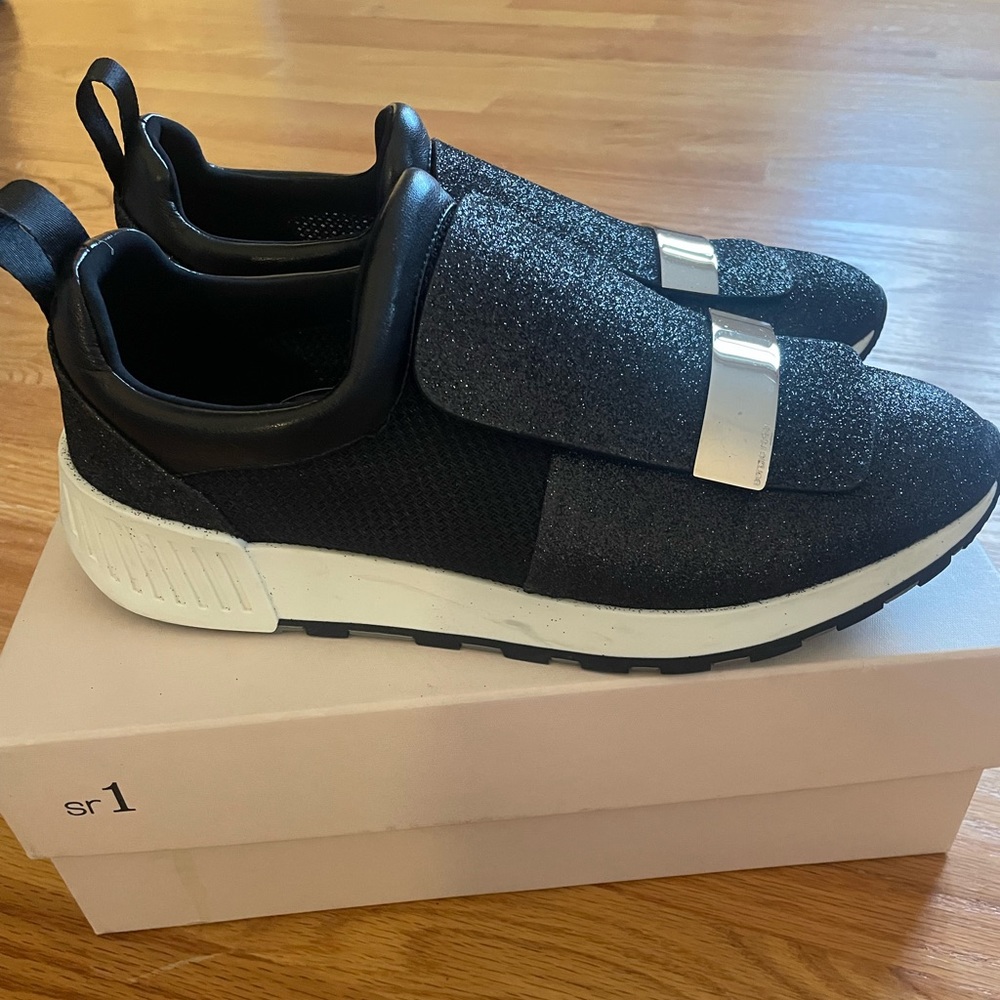 Sergio Rossi Glitter Sport Sneaker